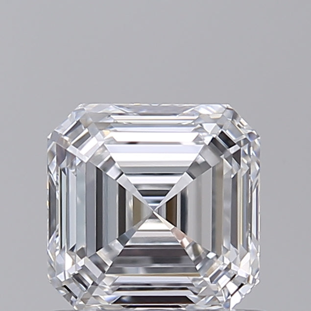 1.00 CT Square Emerald Cut D Color HPHT Lab-Grown Diamond - IGI Certified, VVS1 Clarity