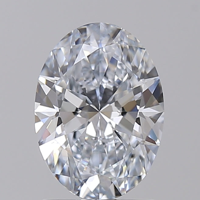 1.55 ct IGI Certified Oval Cut Lab Grown Diamond with VVS2 Clarity and G Color