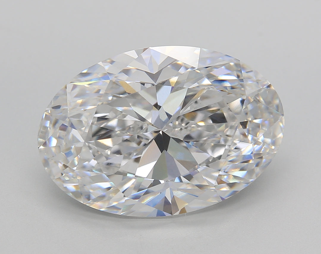 10.00 ct. Oval Cut Lab Grown Diamond - IGI Certified, E VS1