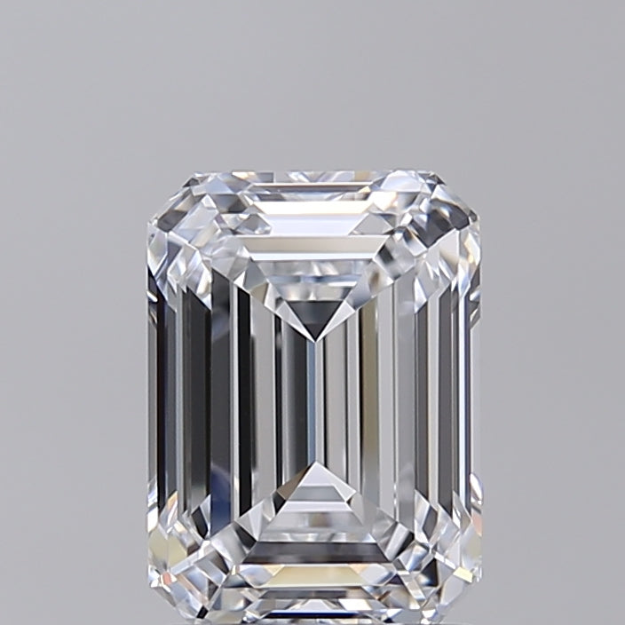 2.01 CT Lab Grown Emerald Cut Diamond, D VS1, IGI Certified