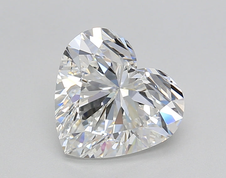 2.02 CT HPHT Lab Grown Heart Cut Diamond, E VS1, IGI Certified