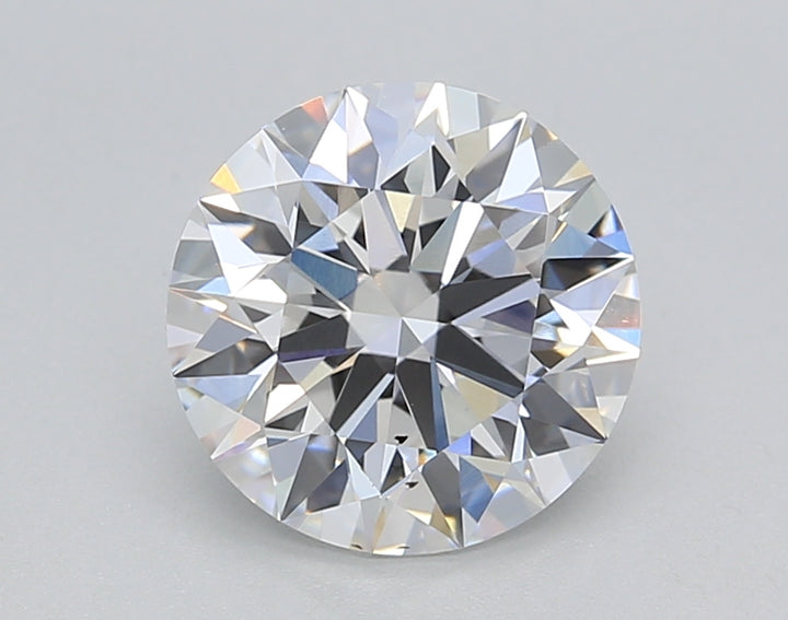 2.10 CT GIA Certified Round Cut Lab Grown Diamond - E Color, SI1 Clarity