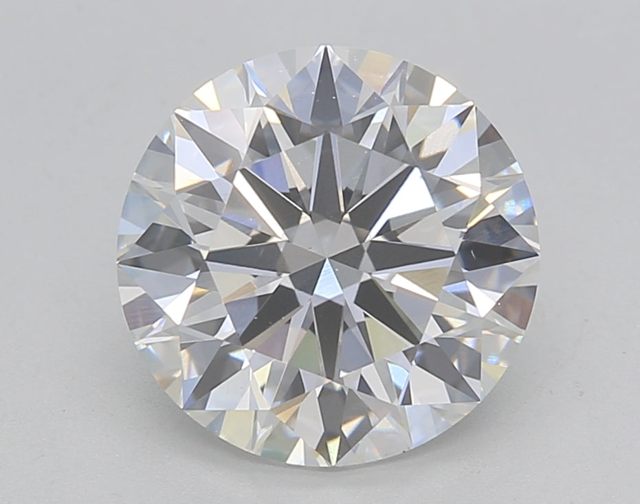 2.73 CT GIA Certified Round Cut Lab-Grown Diamond - VS1 Clarity, E Color