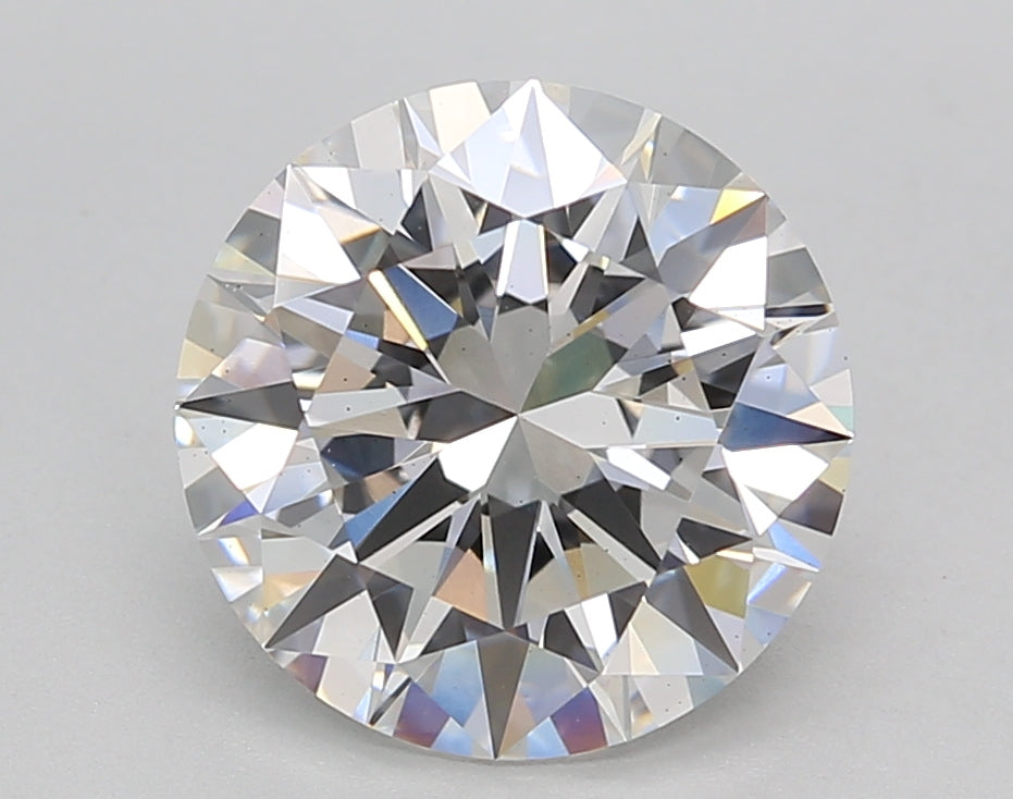 3.01 CT IGI Certified Round Cut Lab-Grown Diamond - F Color, VS2 Clarity