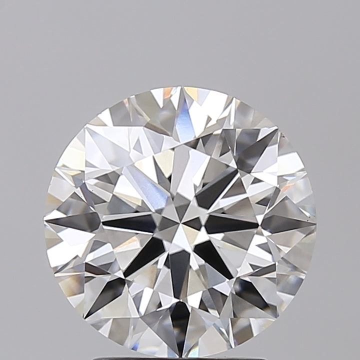 3.03 CT Round Cut Lab Grown Diamond, IGI Certified