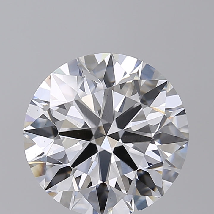 3.06 CT IGI Certified Round Cut Lab-Grown Diamond - F Color, VS2 Clarity