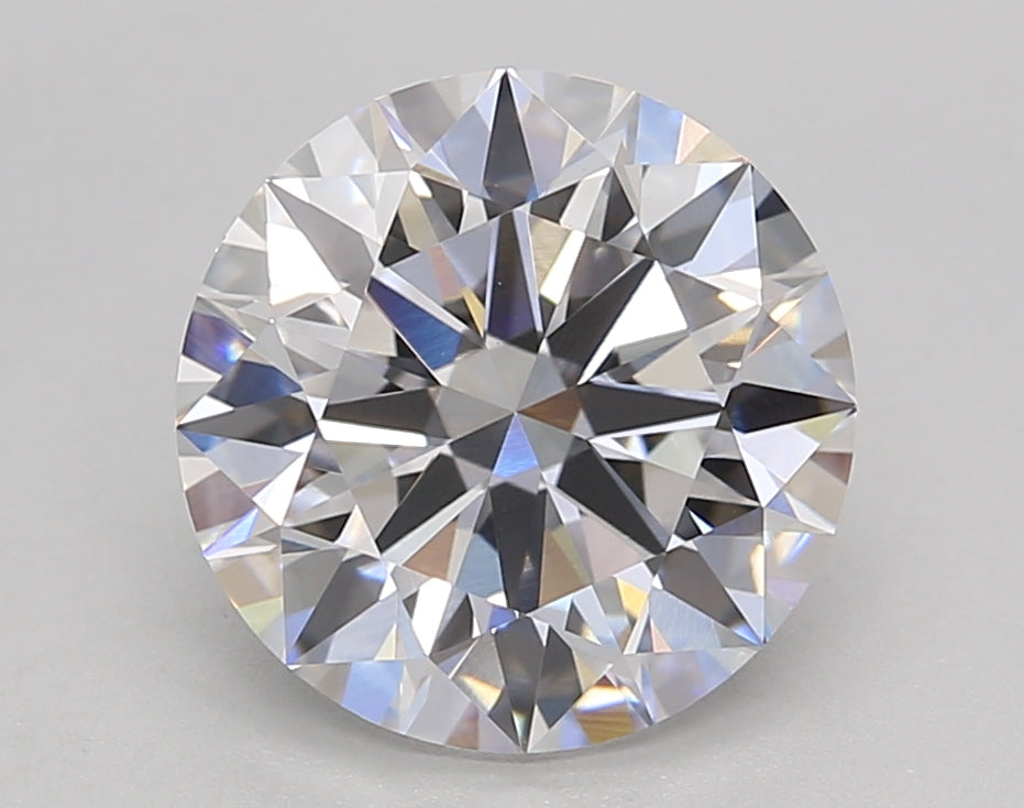 3.22 CT IGI Certified Round Cut Lab-Grown Diamond - E Color, VVS2 Clarity