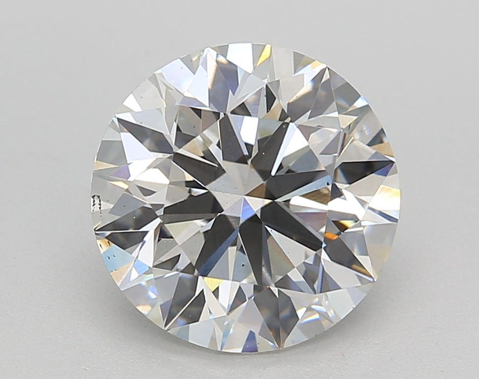 3.24 CT Round Cut Lab Grown Diamond, IGI Certified