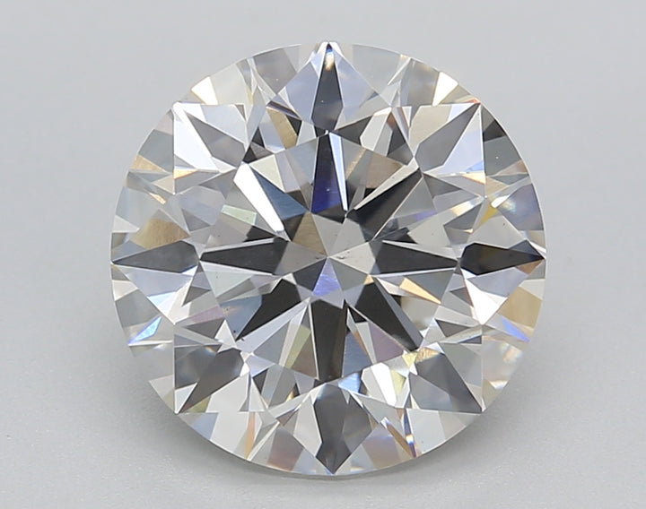 3.83 CT Round Cut Lab Grown Diamond, IGI Certified