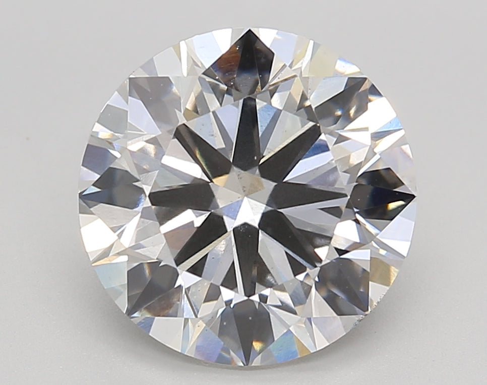 4.06 CT IGI Certified Round Cut Lab Grown Diamond - VS2 Clarity, G Color