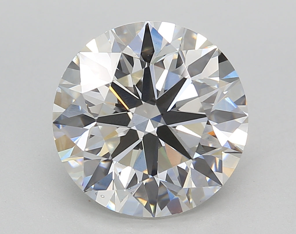 4.20 CT IGI Certified Round Cut Lab Grown Diamond - VS2 Clarity, G Color