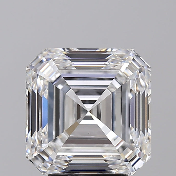 5.01 CT E Color Square Emerald Cut Lab-Grown Diamond