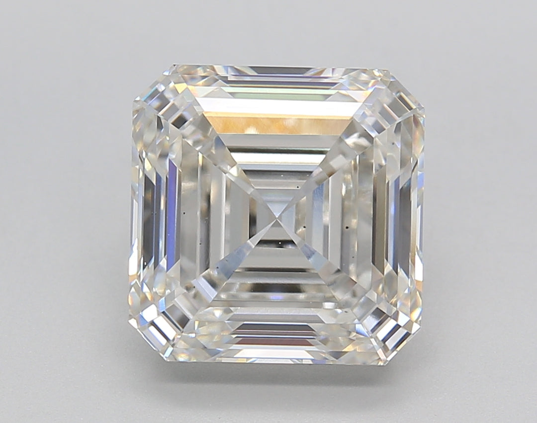 5.10 CT Square Emerald Cut G Color CVD Lab-Grown Diamond - IGI Certified, VS2 Clarity