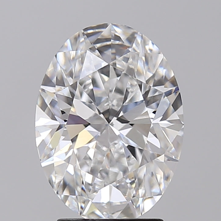 CVD IGI Certified 3.01 CT Oval Cut Diamond - D VS1