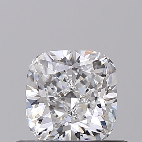 IGI Certified 0.50 CT HPHT Lab Grown Cushion Cut Diamond - D Color, VVS2 Clarity, Excellent Polish and Symmetry