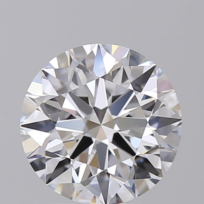 GIA Certified 2.04 CT Round Cut Lab-Grown Diamond - VVS2 Clarity, D Color