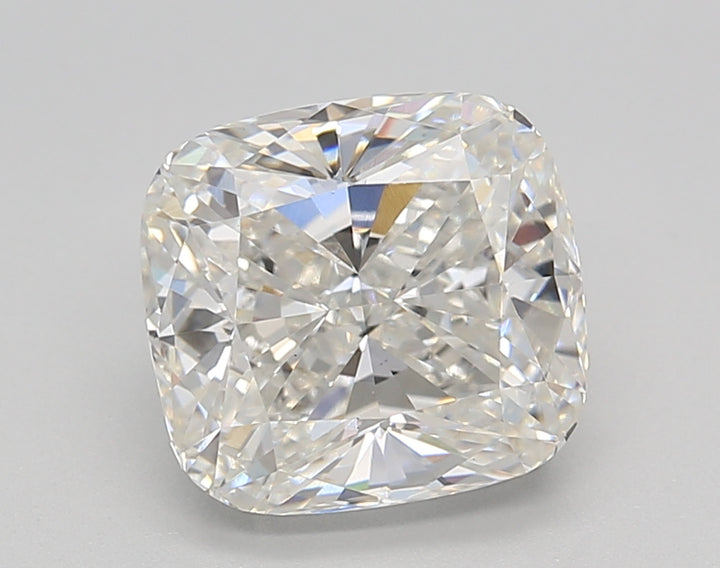 GIA Certified 3.01 CT G Color Cushion-Cut Lab-Grown Diamond