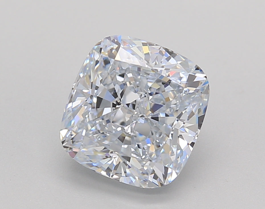 HPHT Cushion Cut 2.20 ct Lab-Grown Diamond, F VS2