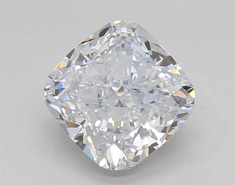 HPHT Cushion Cut 2.53 ct Lab-Grown Diamond, F VS2