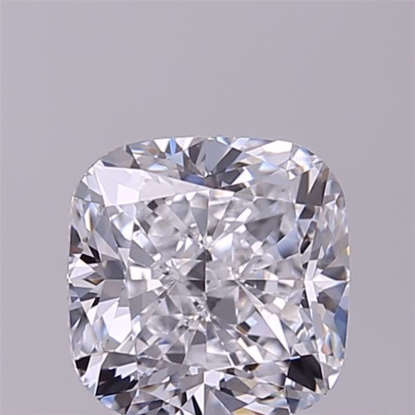 HPHT Cushion Cut Lab-Grown Diamond, 2.01 ct D VVS1