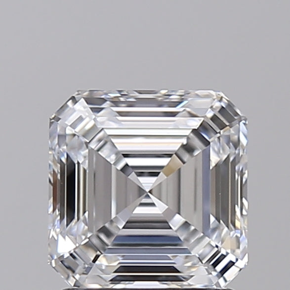 IGI Certified 1.53 CT Square Emerald Cut Lab-Grown Diamond - VVS2 Clarity, D Color