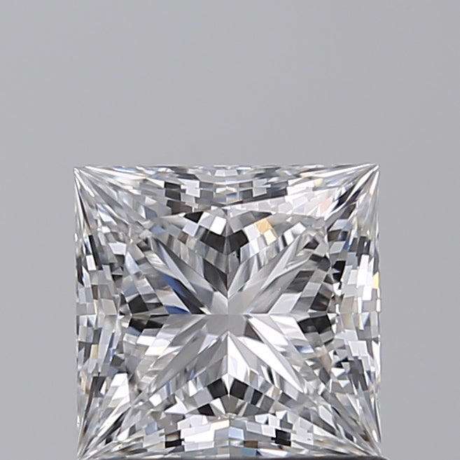 IGI CERTIFIED 0.96 CT PRINCESS CUT LAB-GROWN DIAMOND - VS1 CLARITY - F COLOR