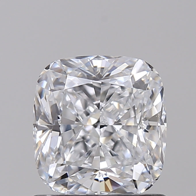 IGI Certified 1.00 CT D Color Cushion-Cut HPHT Lab-Grown Diamond