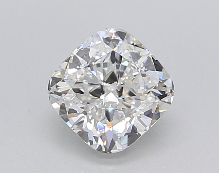 IGI Certified 1.00 CT E Color Cushion-Cut HPHT Lab-Grown Diamond