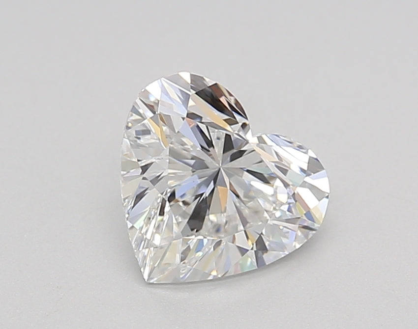 IGI Certified 1.00 CT Heart Cut Lab Grown Diamond - D Color, VS1 Clarity