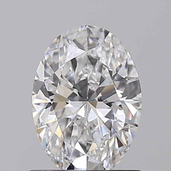 IGI Certified 1.00 CT Oval Lab-Grown Diamond - D Color, VVS2 Clarity