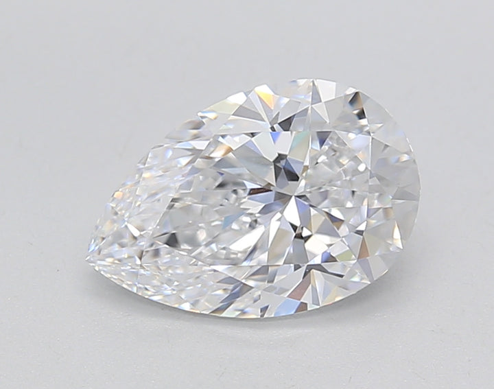 IGI CERTIFIED 1.01 CT PEAR-SHAPED LAB GROWN DIAMOND, VVS1 CLARITY, D COLOR