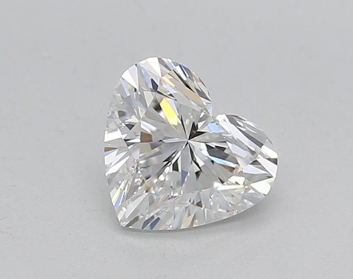 IGI CERTIFIED 1.03 CT HEART-SHAPED LAB-GROWN DIAMOND, VVS2 CLARITY, E COLOR