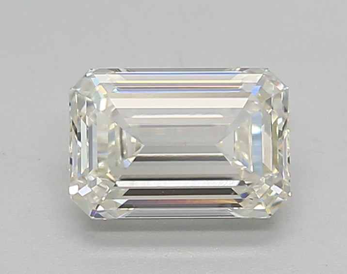 IGI CERTIFIED 1.05 CT EMERALD CUT LAB-GROWN DIAMOND, VVS2 CLARITY