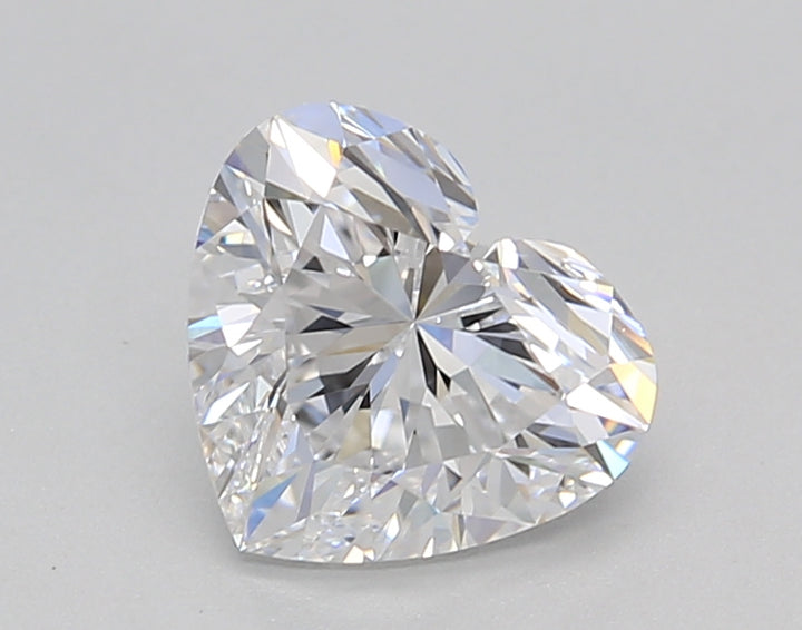 IGI Certified 1.50 CT Heart Cut Lab Grown Diamond - D Color, VVS2 Clarity.