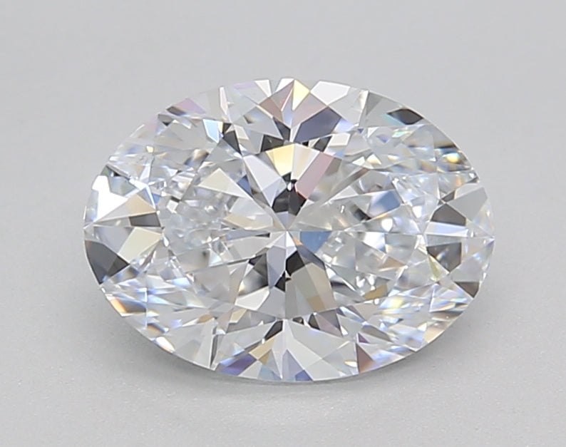 IGI Certified 1.50 CT Oval Lab-Grown Diamond - VS2 Clarity, E Color