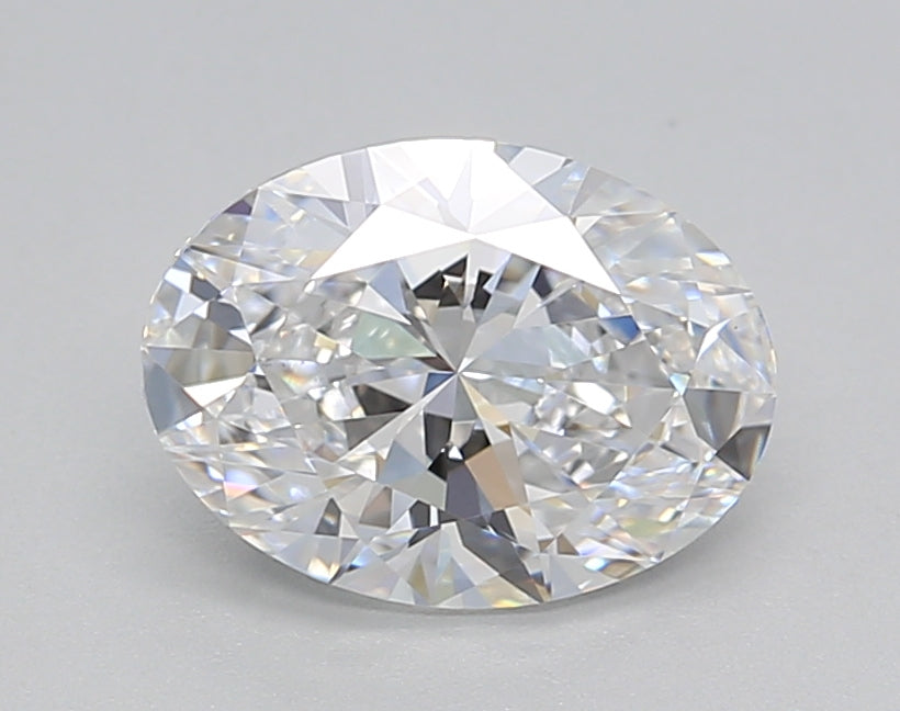 IGI Certified 1.50 CT Oval Lab Grown Diamond - D Color, VS1 Clarity