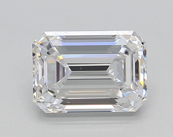 IGI Certified 1.50 ct. HPHT Lab-Grown Emerald Cut Diamond - D VVS2