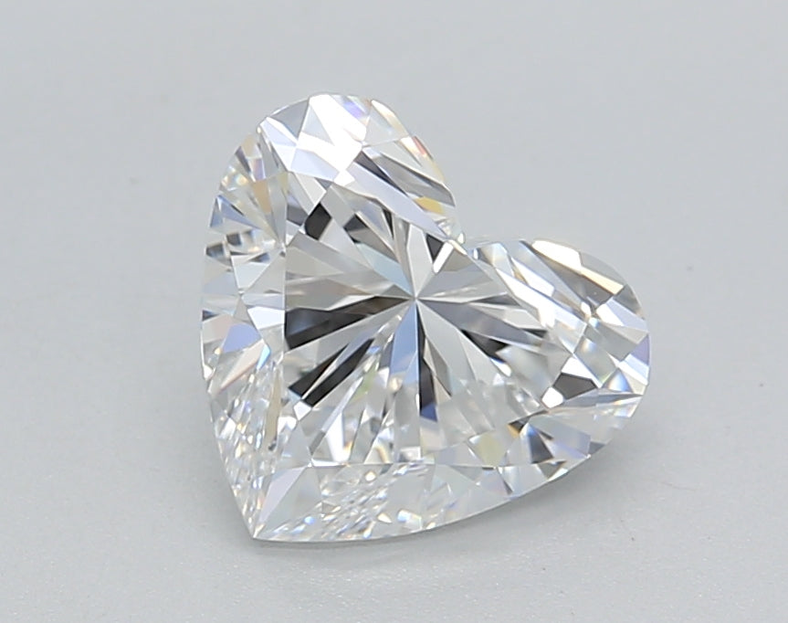 IGI Certified 1.50 ct. HPHT Lab-Grown Heart Cut Diamond - D VS1