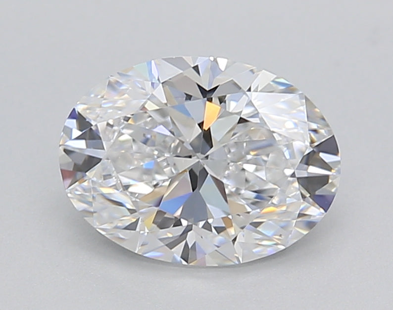 IGI Certified 1.51 CT D Color VS1 Oval Cut HPHT Lab-Grown Diamond