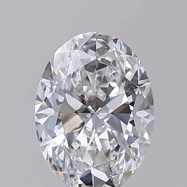 IGI Certified 1.51 CT D Color VS1 Oval Cut Lab-Grown Diamond