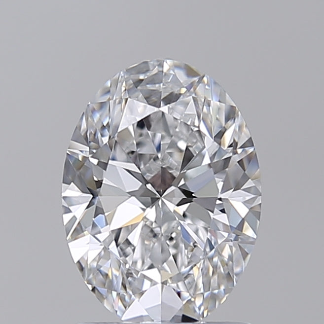 IGI Certified 1.51 CT Oval Cut HPHT Lab-Grown Diamond