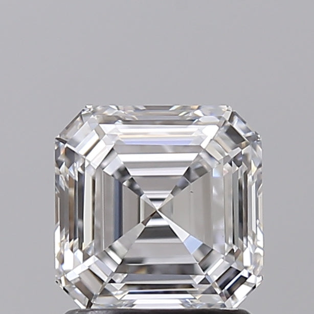 IGI Certified 1.51 CT Square Emerald Cut Lab Grown Diamond