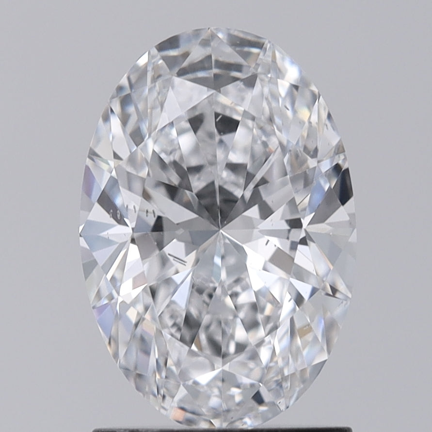 IGI Certified 1.51 Carat Oval Lab-Grown Diamond - D SI1