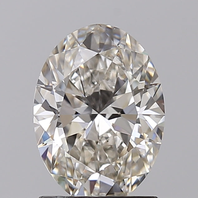 IGI Certified 1.52 CT Oval Cut Lab-Grown Diamond | G Color, VS2 Clarity