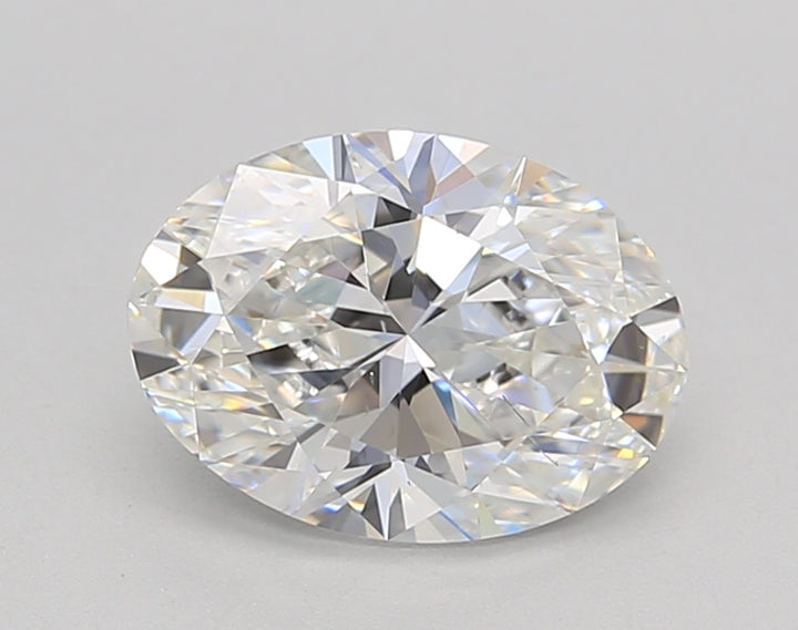 IGI Certified 1.53 CT Oval Cut HPHT Lab-Grown Diamond | F Color, VS2 Clarity