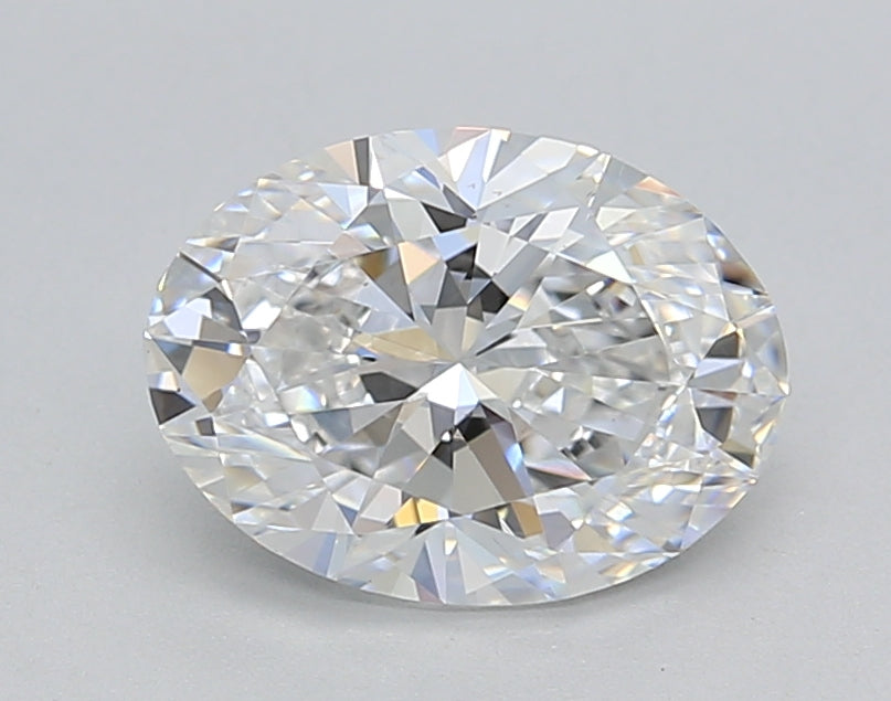 IGI Certified 1.53 CT Oval Cut Lab-Grown Diamond