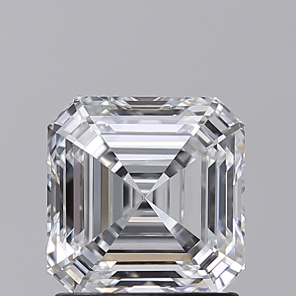 IGI Certified 1.54 CT Square Emerald Cut HPHT Lab-Grown Diamond