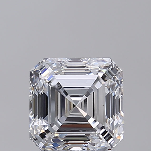 IGI Certified 1.54 CT Square Emerald Cut Lab-Grown Diamond - VVS2 Clarity, E Color