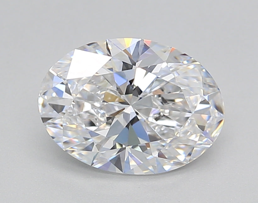 IGI Certified 1.55 CT Oval Lab Grown Diamond, D VS1