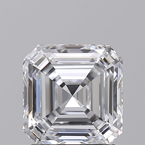 IGI Certified 1.55 CT Square Emerald Cut HPHT Lab-Grown Diamond